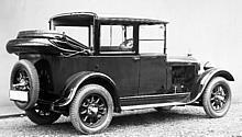 Offenfahren für alle: ein Mercedes-Benz Typ 8/38 PS (1926 bis 1928) als Droschken-Landaulet.